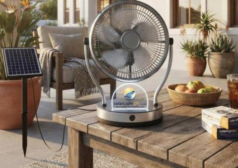 Stay Cool Anywhere: MultiFunctional Solar Fans South Africa