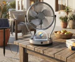 Stay Cool Anywhere: MultiFunctional Solar Fans South Africa