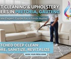Transform Your Home with Premier Cleaning Services in Pretoria!
