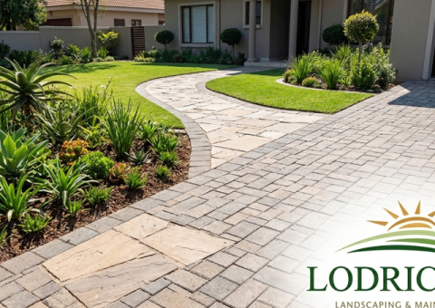 Premium Paving Solutions by Lodrick’s Landscaping in Midrand