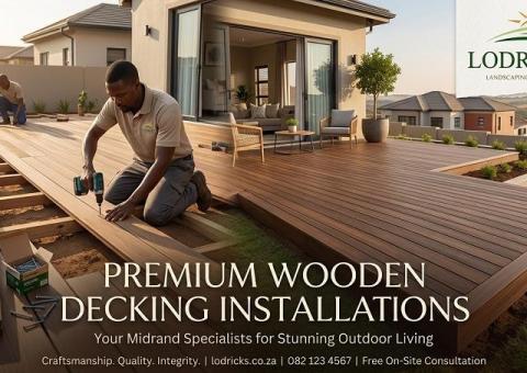 Affordable Decking in Midrand / Expert Wooden Deck Builders