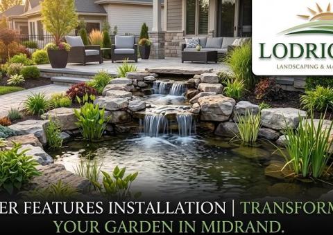 Affordable Water Features Installation Company in Midrand