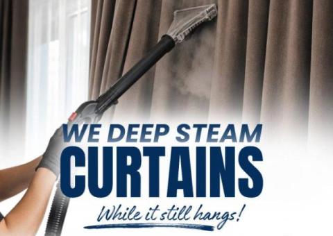 Professional On-Site Curtain Steam Cleaning in Gauteng | AquaSteam