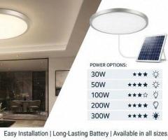 Remote-Controlled Solar Ceiling Light for South African Homes