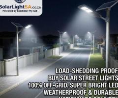Buy Heavy-Duty Solar Street Lights For Sale | SolarLightSA