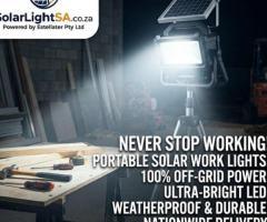 Portable & Heavy-Duty Solar Work Lights | SolarLightSA