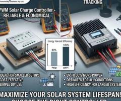PWM and MPPT Solar Charge Controllers from SolarLightSA