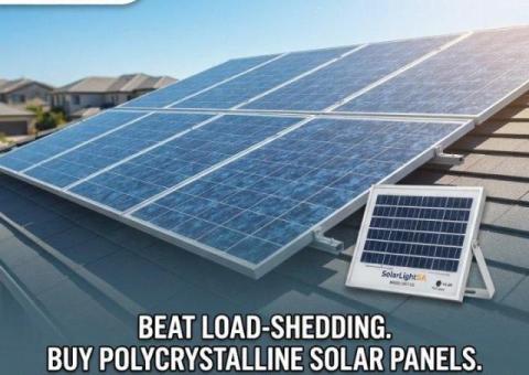 Affordable Polycrystalline Solar Panels For Sale in South Africa