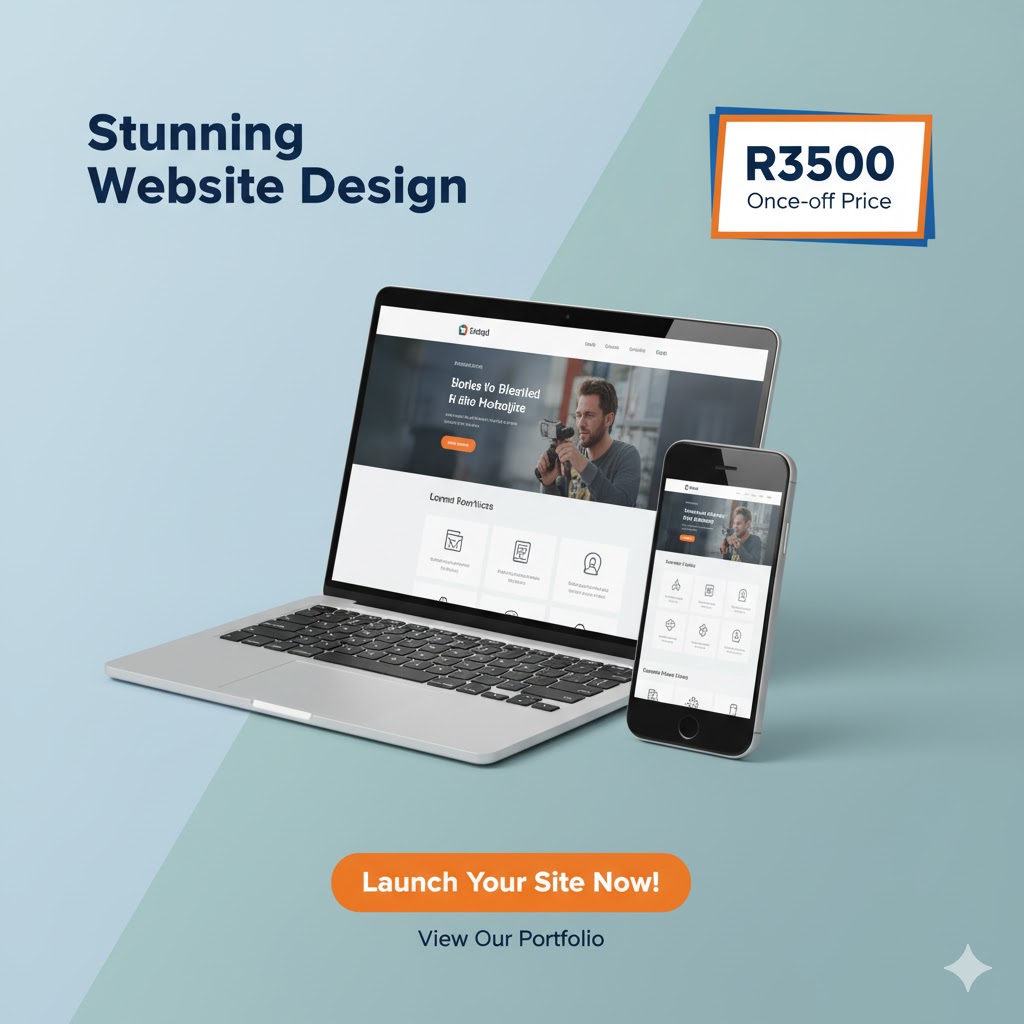 website design service offer in johannesburg